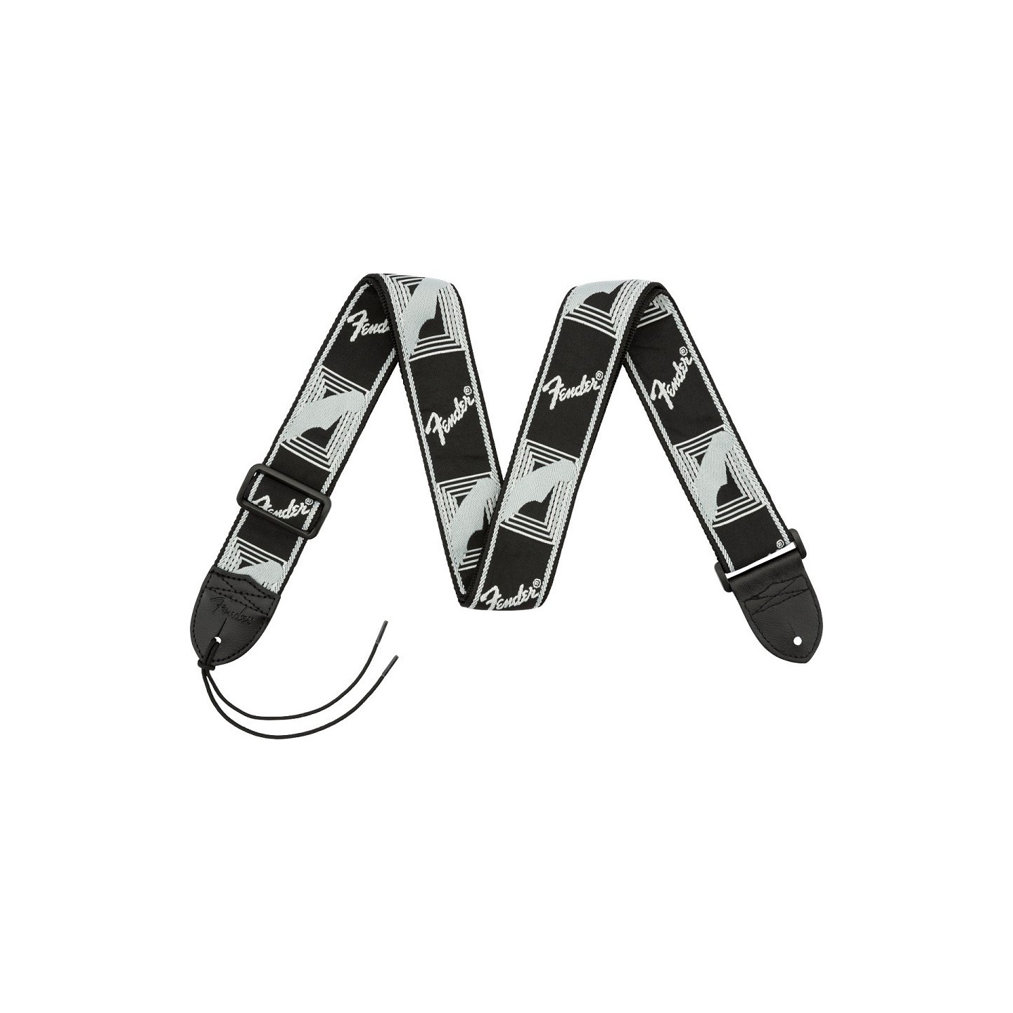 FENDER TRACOLLA 2” MONOGRAMMED STRAPS B/L/D - vai con la sigla