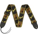 FENDER TRACOLLA 2” MONOGRAMMED STRAPS B/Y/B - vaiconlasigla