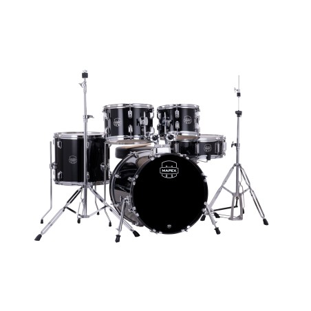 MAPEX IT CM5844FTDK COMET JUNIOR 5 PEZZI DARK BLACK CON HARDWARE
