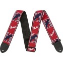 FENDER TRACOLLA 2” MONOGRAMMED STRAPS R/W/B - vai con la sigla