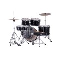 MAPEX IT CM5844FTCDK COMET JUNIOR 5 PEZZI DARK BLACK CON HARDWARE E PIATTI
