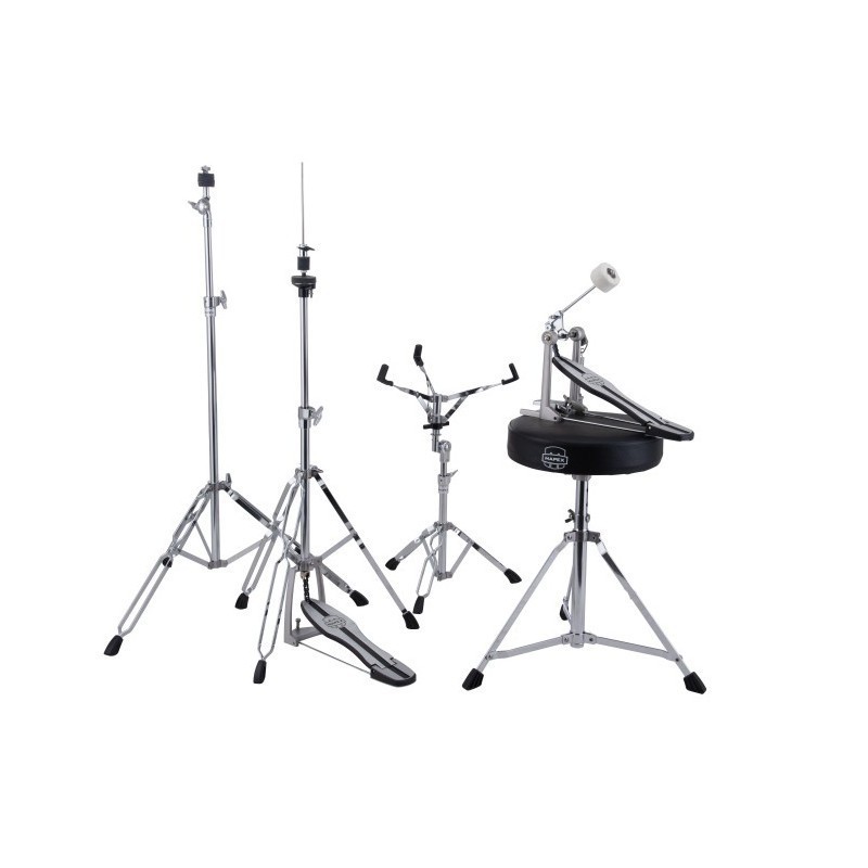 MAPEX IT CM5844FTCDK COMET JUNIOR 5 PEZZI DARK BLACK CON HARDWARE E PIATTI