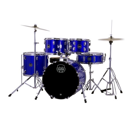 MAPEX IT CM5844FTCIB COMET JUNIOR 5 PEZZI INDIGO BLUE CON HARDWARE E PIATTI