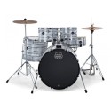 MAPEX IT CM5844FTCFI  COMET JUNIOR 5 PEZZI WHITE MARBLEWOOD CON HARDWARE E PIATTI
