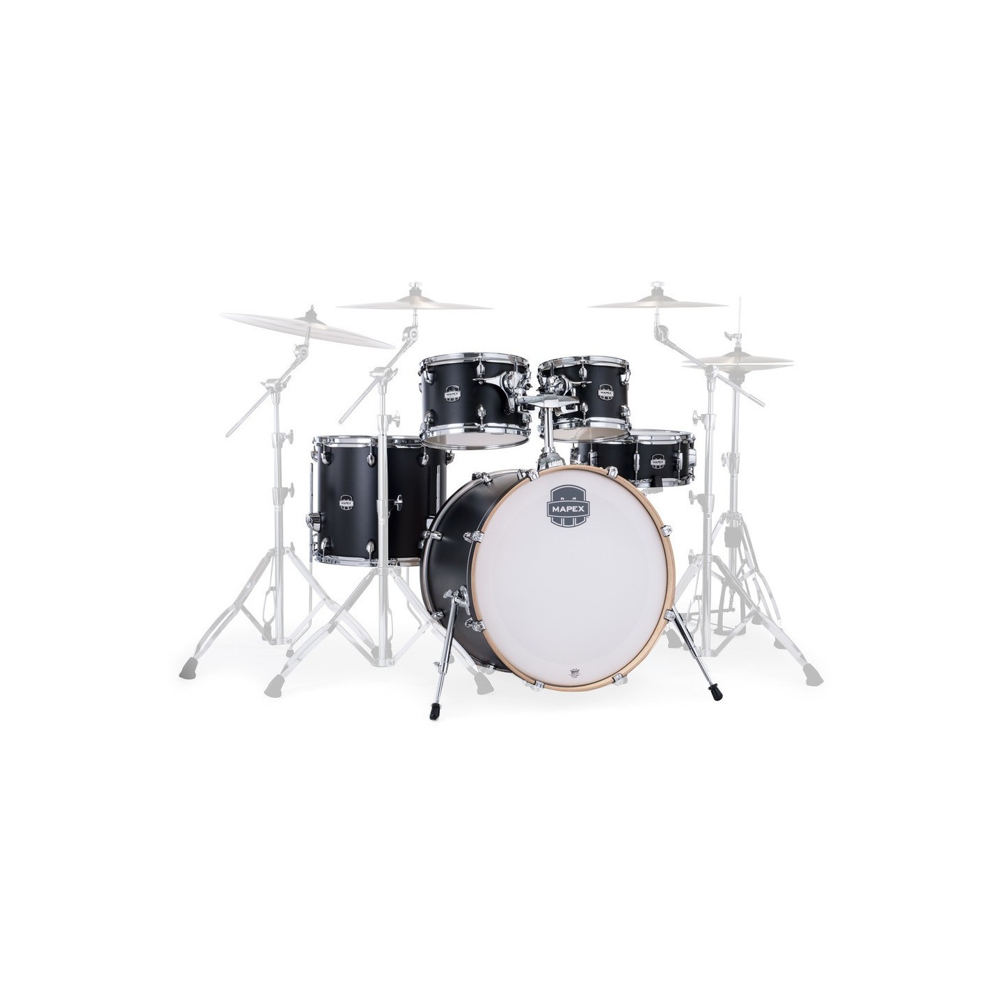 MAPEX IT MM529SFKD MARS MAPLE ROCK 5 PEZZI MATTE BLACK