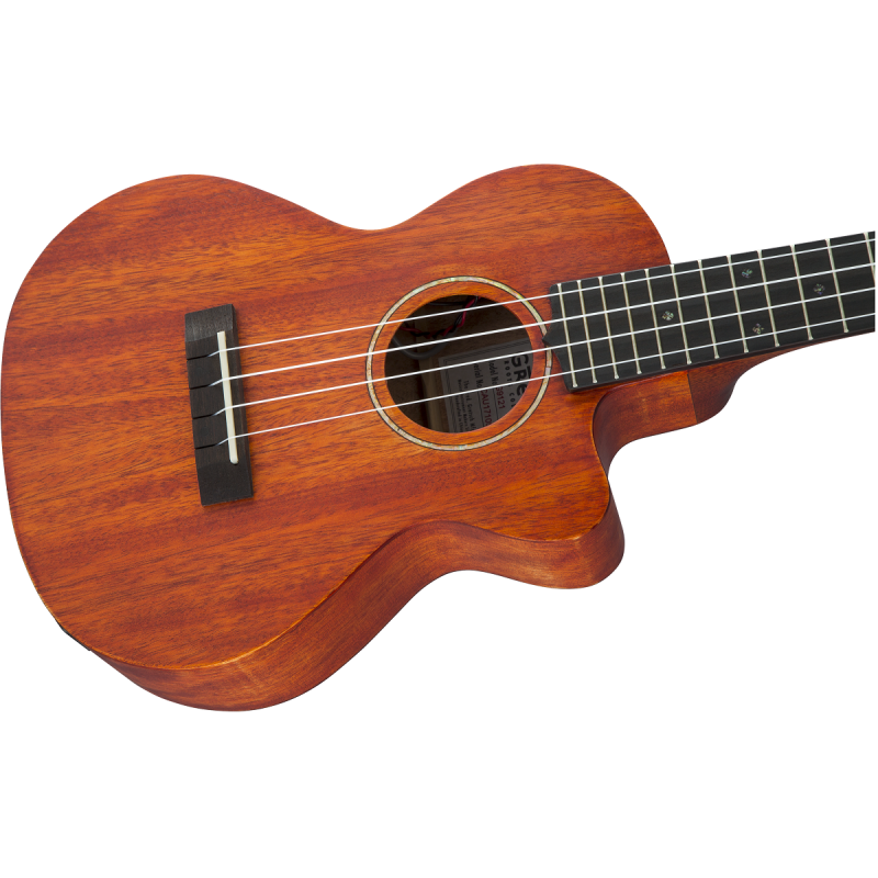 GRETSCH G9121 A.C.E. Tenor Ukulele with Gig Bag, Ovangkol - vai con la sigla