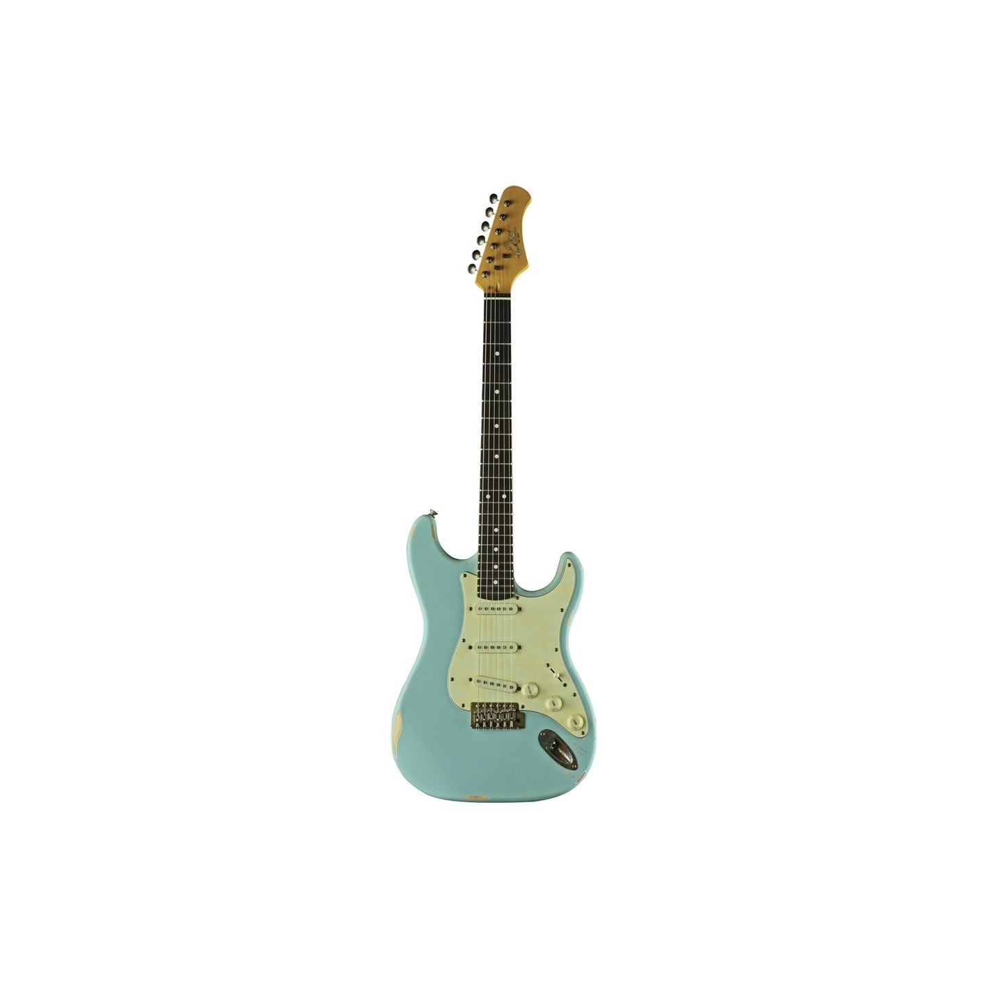 EKO GUITARS - S-300 RELIC DAPHNE BLUE - vaiconlasigla