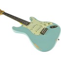 EKO GUITARS - S-300 RELIC DAPHNE BLUE - vai con la sigla