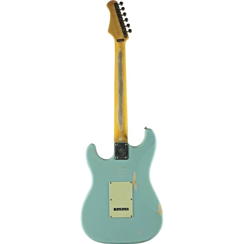 EKO GUITARS - S-300 RELIC DAPHNE BLUE - vai con la sigla