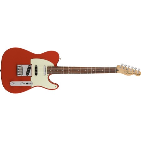 FENDER Deluxe Nashville Telecaster, PF Fingerboard, Fiesta Red - vai con la sigla
