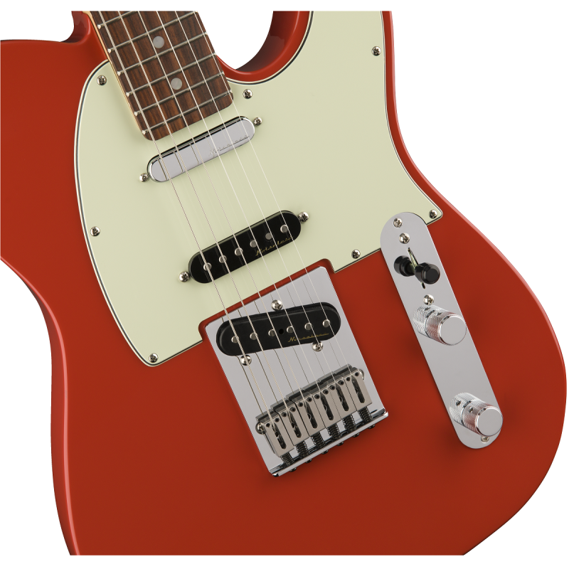 FENDER Deluxe Nashville Telecaster, PF Fingerboard, Fiesta Red - vai con la sigla