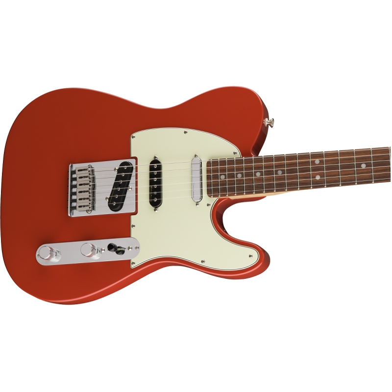 FENDER Deluxe Nashville Telecaster, PF Fingerboard, Fiesta Red - vaiconlasigla