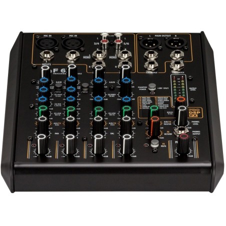 RCF F6X MIXER AUDIO 6 canali con multi-fx - vaiconlasigla