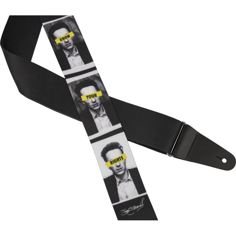FENDER JOE STRUMMER KNOW YOUR RIGHTS STRAP - vai con la sigla
