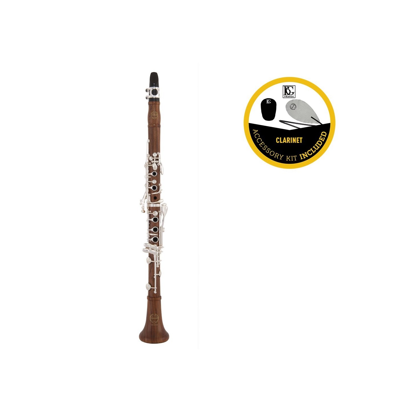 GRASSI GR CL400BUNDLE Clarinetto in palissandro + kit accessoriBG