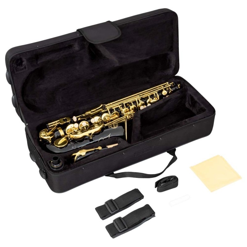 GRASSI GR SAL700BK Sassofono Contralto Mib, Nero Con Custodia