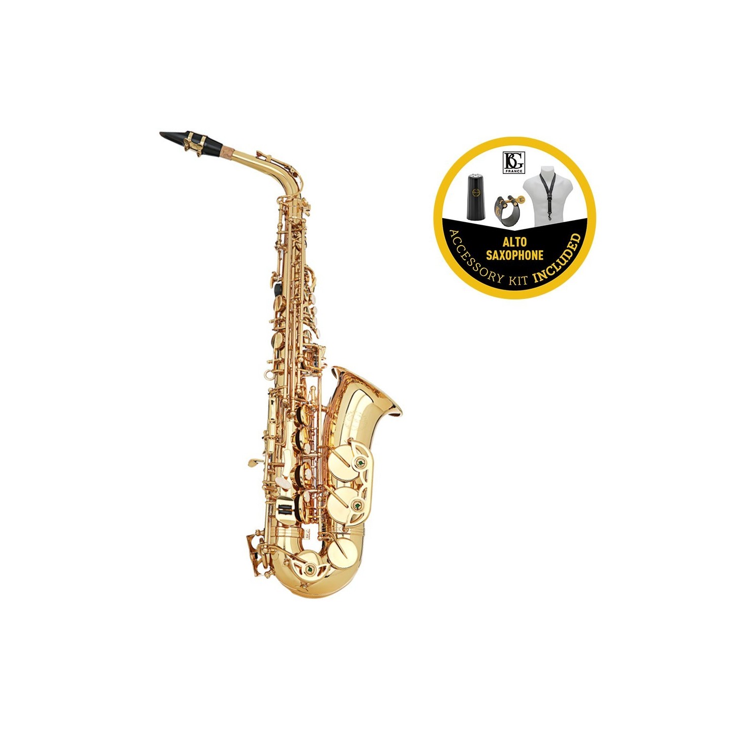 GRASSI GR SAL700BUNDLE Sassofono Contralto School + kit accessoriBG