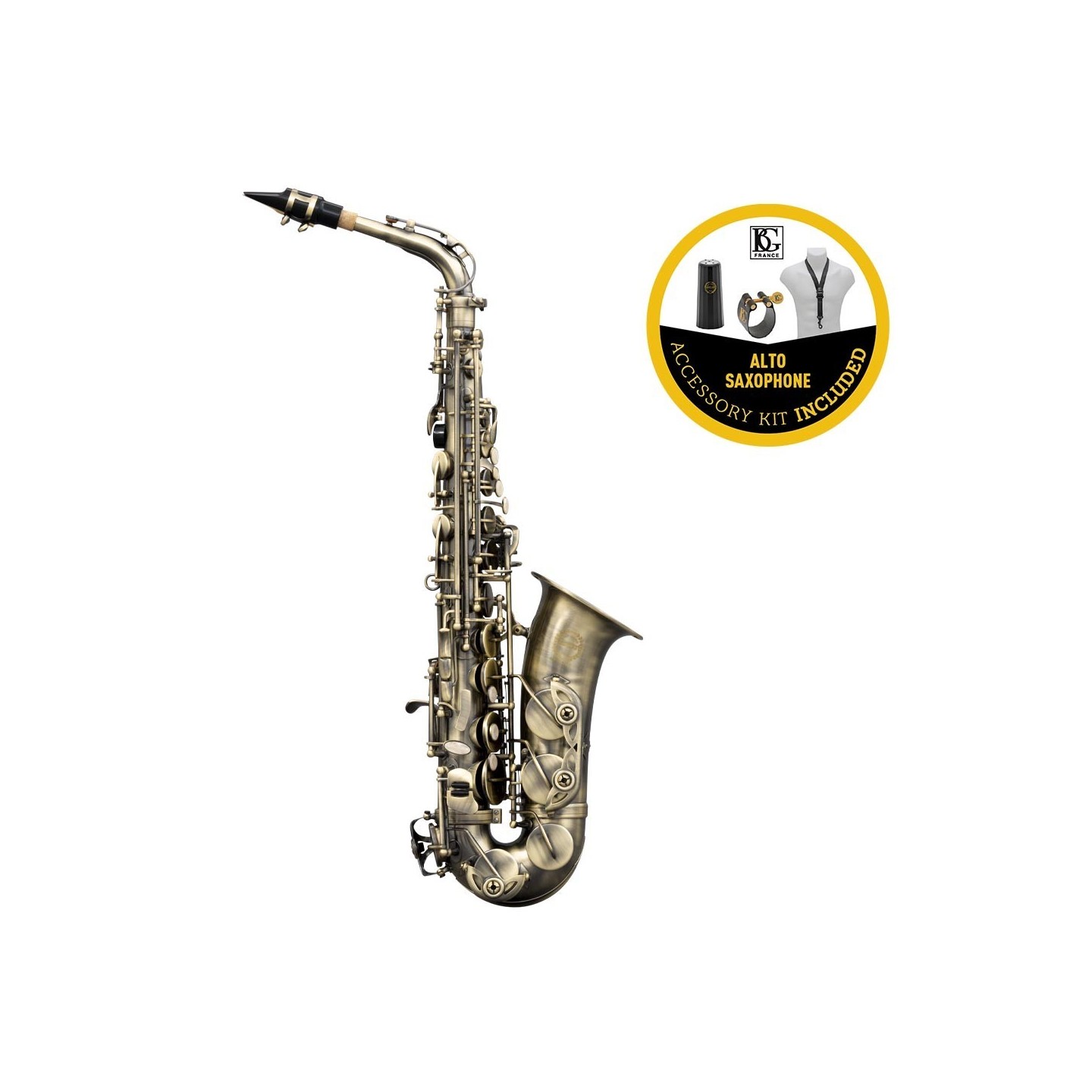 GRASSI GR SAL700ABUNDLE Sassofono Contralto School + kit accessoriBG