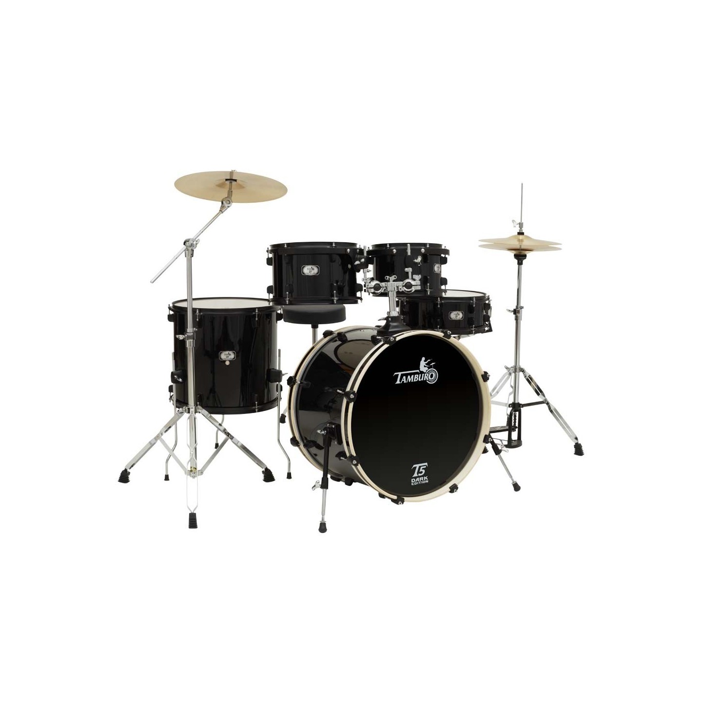 TAMBURO T5 DRUM SET DARK EDITION ROCK 22