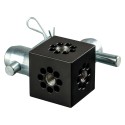 MODULA Dado for pipe corner connections