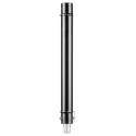 MODULA Black aluminum tube length 200 cm