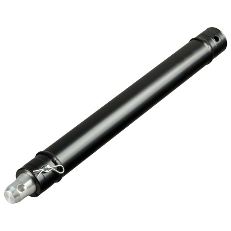 MODULA Black aluminum tube length 350 cm