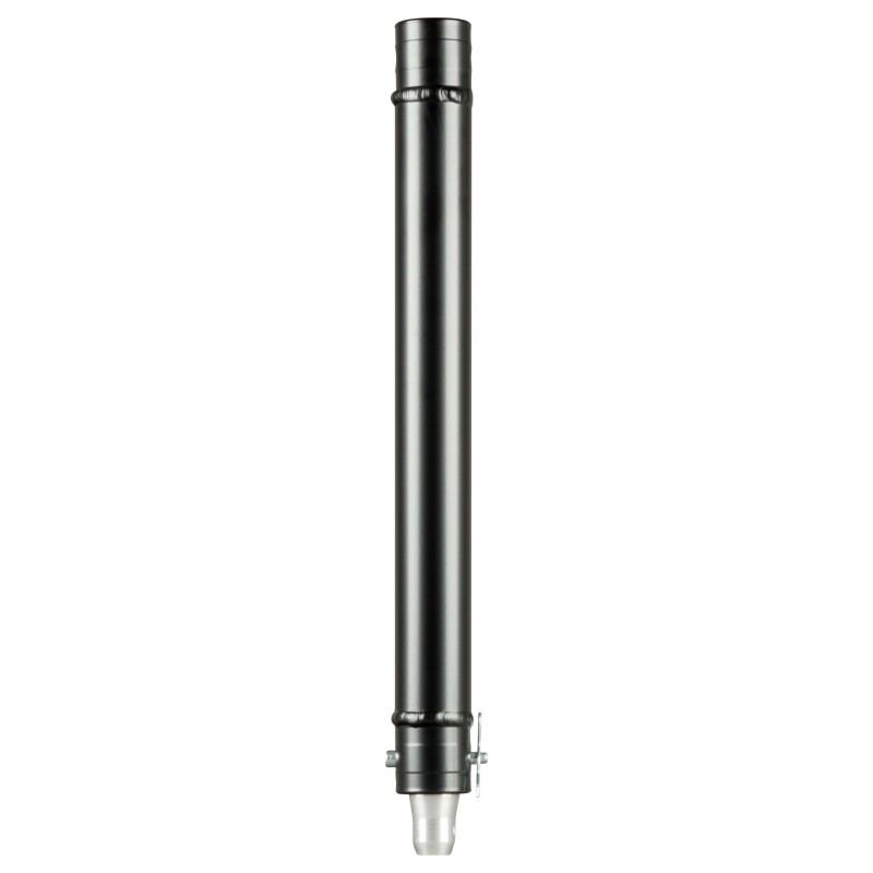 MODULA Black aluminum tube length 350 cm