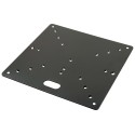 MODULA Steel plate measuring 60x60 cm in black