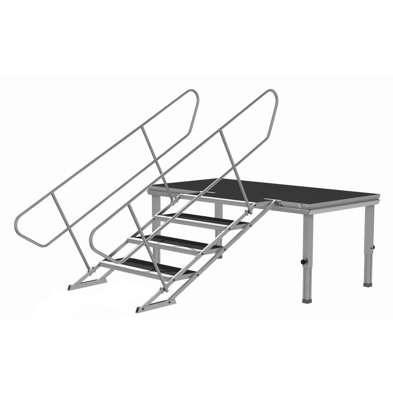 MODULA Right handrail for adjustable stair