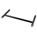 MODULA H-Tube 50x100 cm black