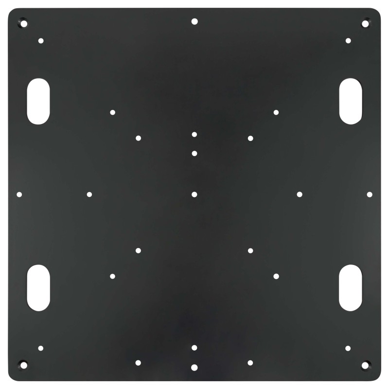 MODULA Steel plate measuring 80x80 cm in black