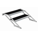 MODULA Two-step stair with adjustable height 40/60 cm