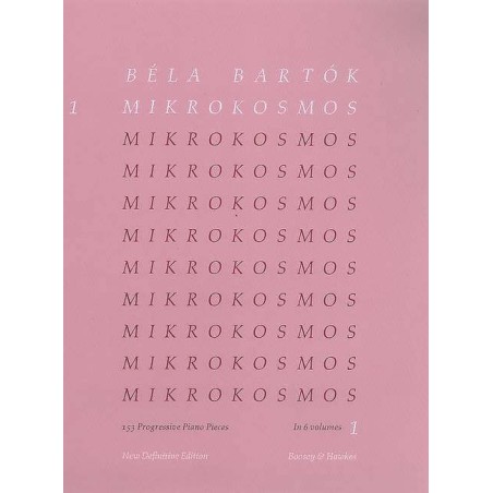 Béla Bartók: Mikrokosmos 1 Definitive Edition - vai con la sigla