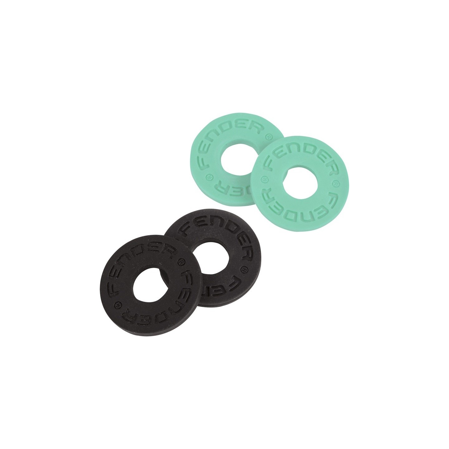Fender strap blocks bk/surf green - vai con la sigla
