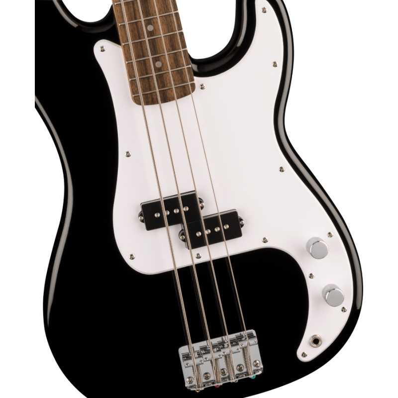 FENDER Squier Sonic Precision Bass, Laurel Fingerboard, White Pickguard, Black - vai con la sigla