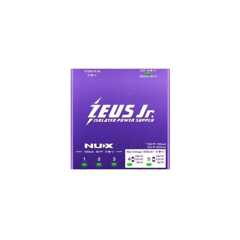 NUX NIP-Z6 Alimentatore multiplo professionale (6 uscite) - vai con la sigla
