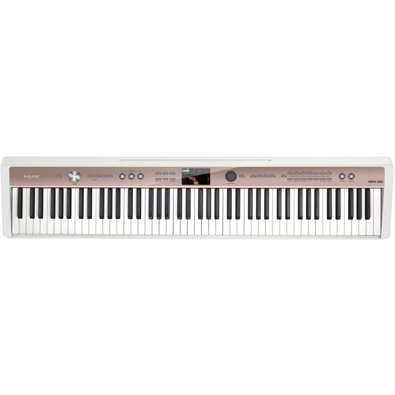 NUX NPK-20 White piano digitale portatile - vai con la sigla