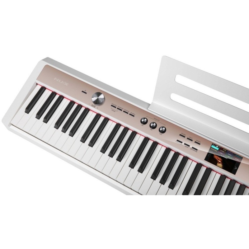 NUX NPK-20 White piano digitale portatile - vai con la sigla
