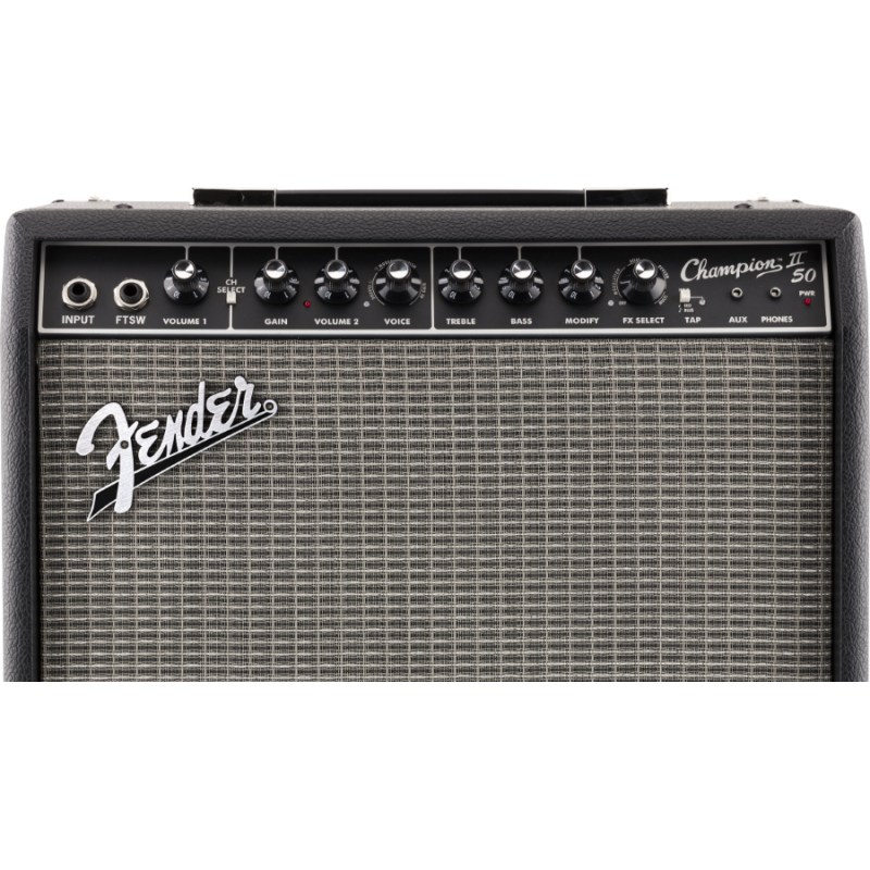 FENDER  Champion II 50, amplificatore combo per chitarra elettrica 50w - vai con la sigla