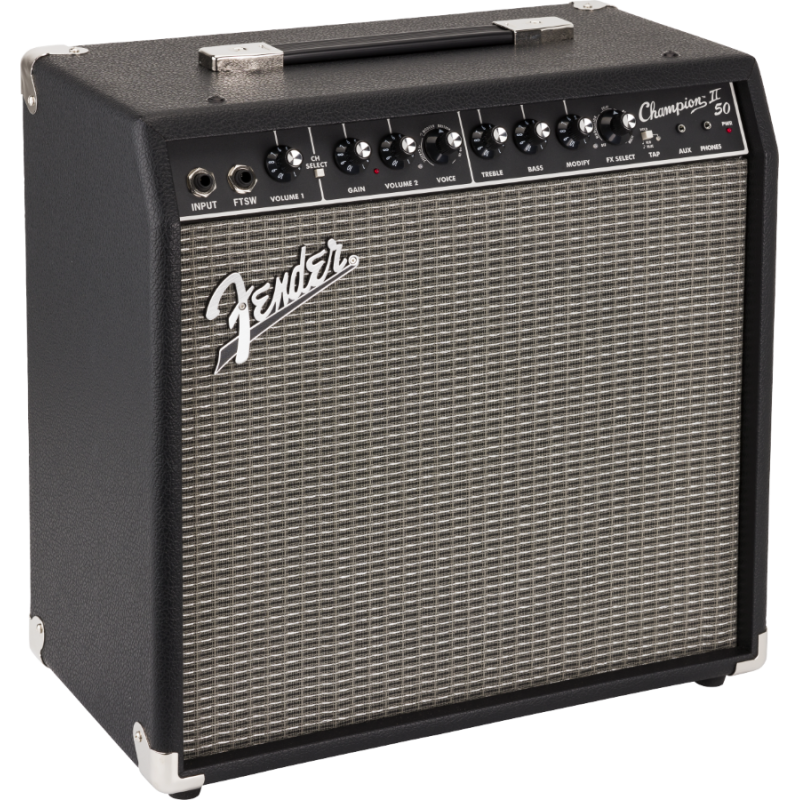 FENDER  Champion II 50, amplificatore combo per chitarra elettrica 50w - vai con la sigla