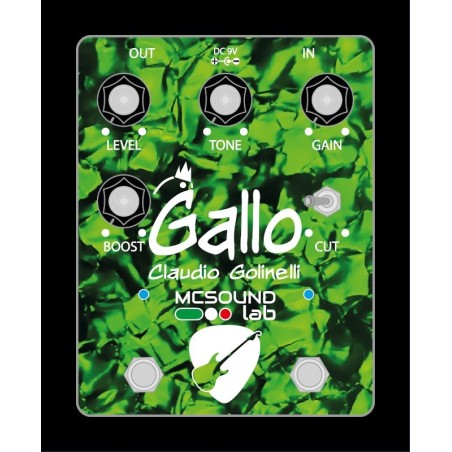 MCSOUND Lab GALLO - Claudio Golinelli signature - vai con la sigla