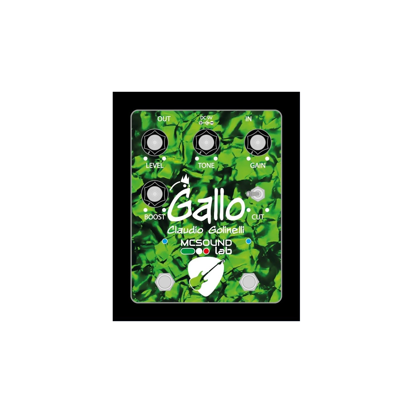 MCSOUND Lab GALLO - Claudio Golinelli signature - vai con la sigla