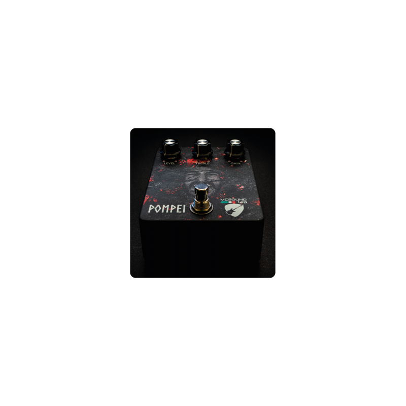 MCSOUND Lab POMPEI - overdrive a pedale per chitarra - vai con la sigla