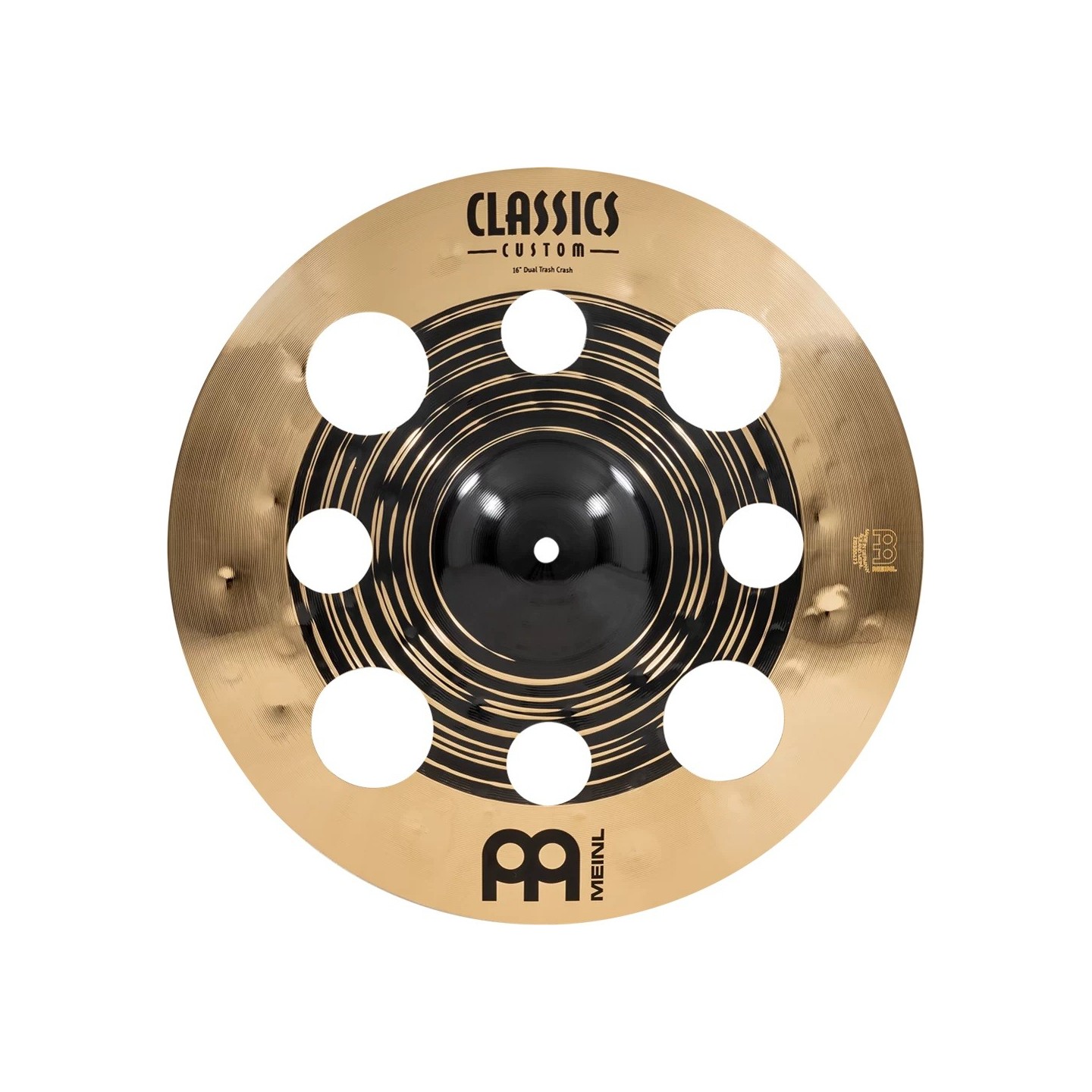 MEINL Classics Custom Dual 16" Dual Trash Crash - CC16DUTRC - vai con la sigla