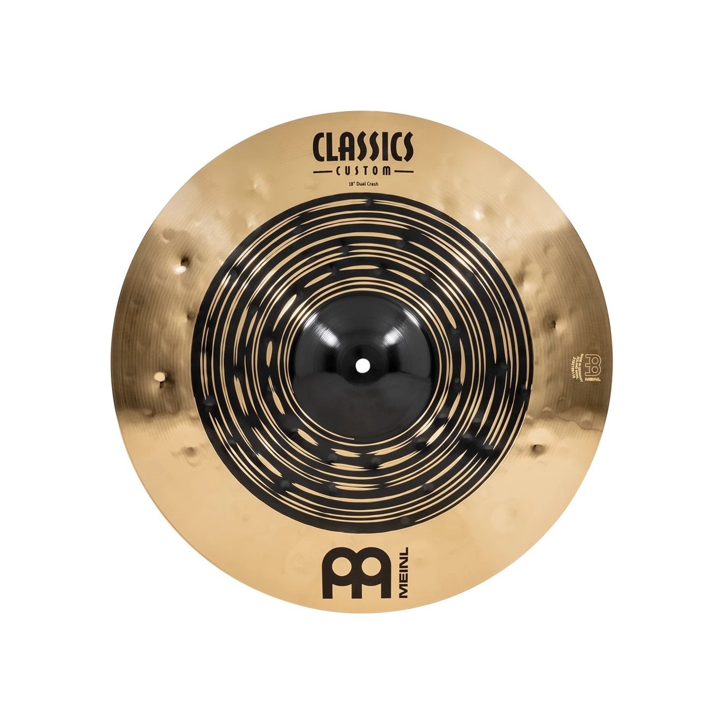 MEINL Classics Custom Dual 18" Dual Crash - CC18DUC - vai con la sigla