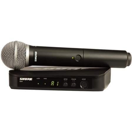 SHURE  BLX24E-PG58 Ricevitore + Trasmettitore gelato PG58. - vai con la sigla