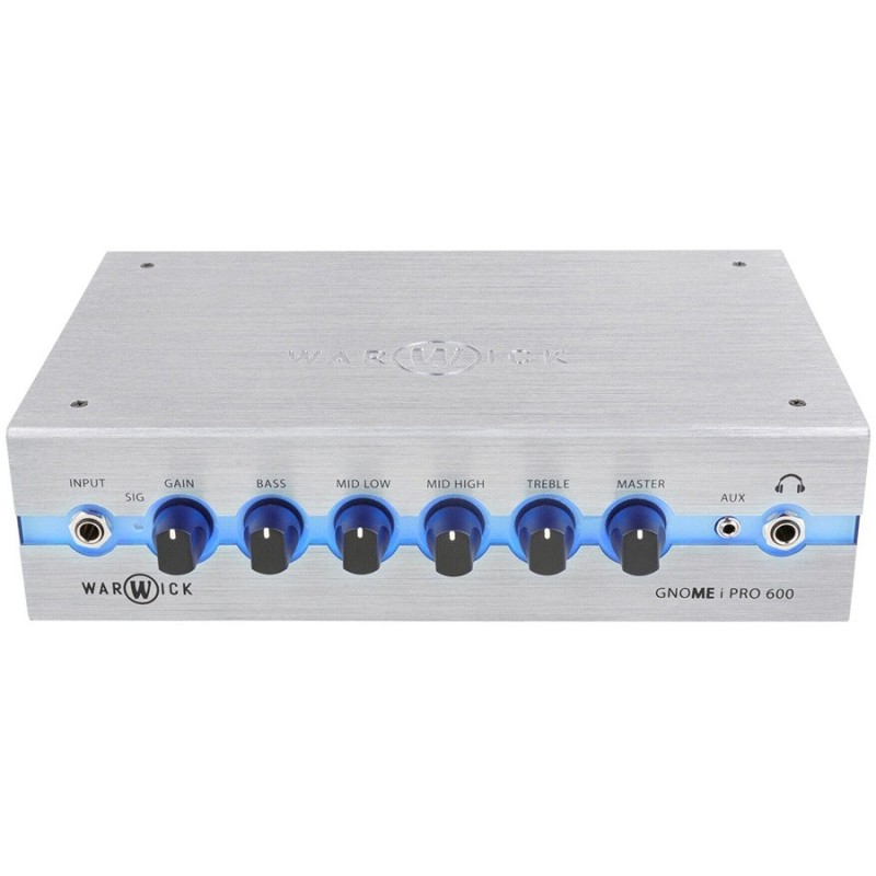 WARWICK GNOME I PRO 6  Mini-Testata per basso 600W con USB - vai con la sigla