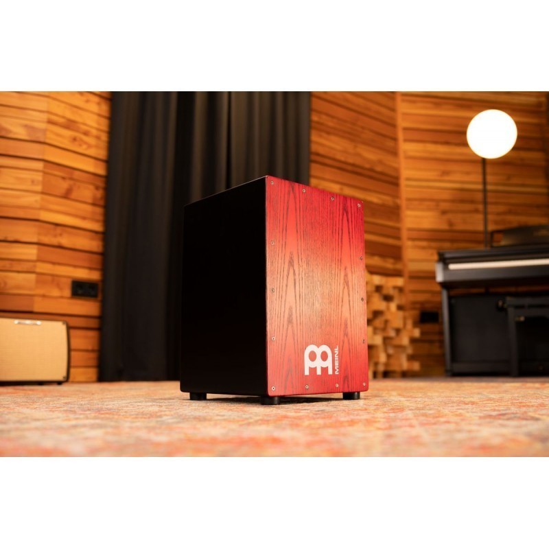 MEINL MCAJ100BK-TRF cajon Tango Red Fade - vai con la sigla