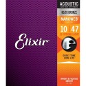 ELIXIR 11152 ACOUSTIC 80/20 BRONZE NANOWEB, x chitarra acustica 12 corde - vai con la sigla