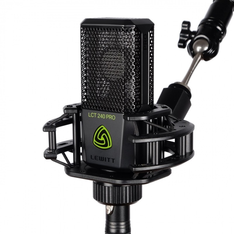 LEWITT LCT 240 PRO BK Value Pack Microfono per home recording Value Pack Nero - vai con la sigla